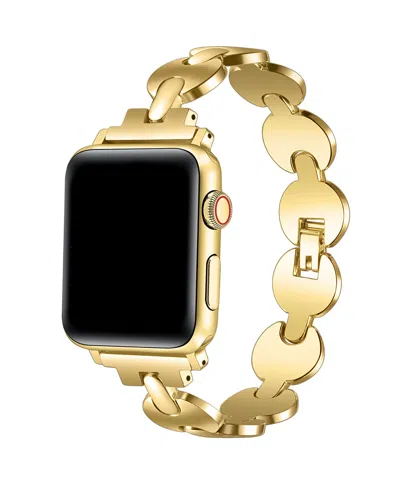 Posh Tech Sunny Metal Band For Apple Watch In Gold