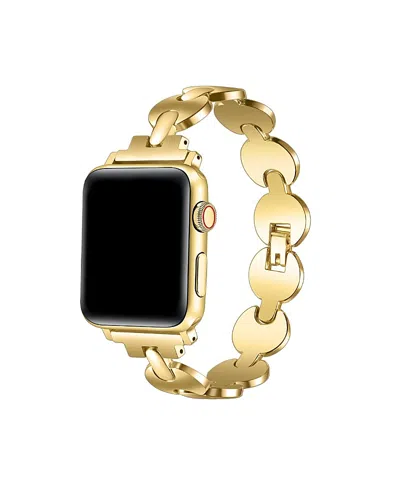 Posh Tech Sunny Metal Band For Apple Watch In Gold