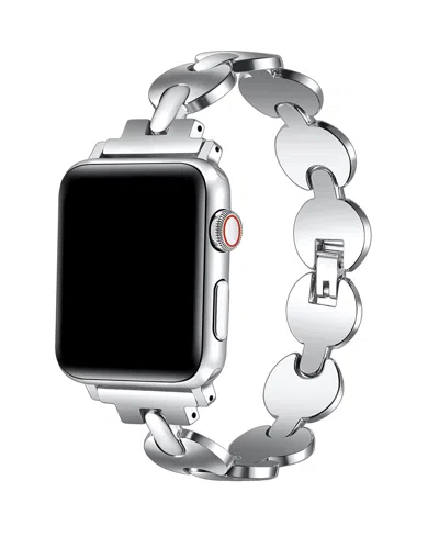Posh Tech Sunny Metal Band For Apple Watch In Metallic