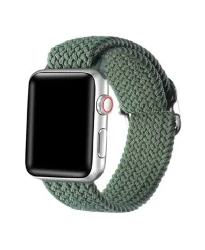 Posh Tech Unisex Avalon Nylon Band For Apple Watch Collection In Green