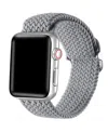 Posh Tech Avalon Nylon Band For Apple Watch 44,45,46,49mm In Grey