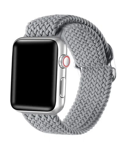 Posh Tech Avalon Nylon Band For Apple Watch 44,45,46,49mm In Grey
