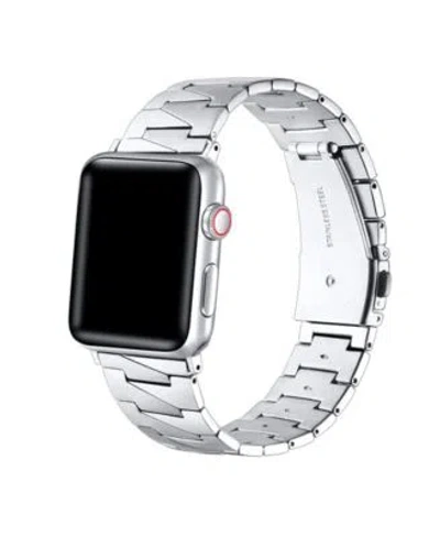 Posh Tech Unisex Scarlett Stainless Steel Band For Apple Watch Collection In Rose Gold