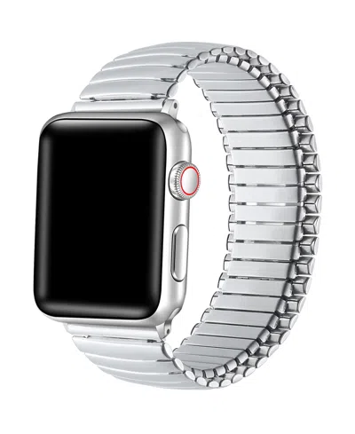 Posh Tech Slink Stainless Steel Band For Apple Watch 44,45,46,49mm In Silver