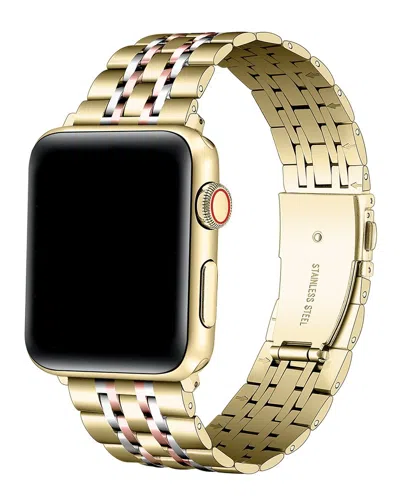 Posh Tech Unisex Watch Band In Gold