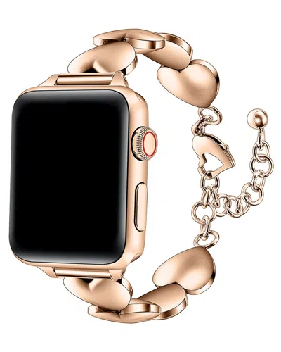Posh Tech Unisex Watch Band In Gold