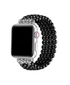 Posh Tech Ariel Faux Cultivated Pearl Band For Apple Watch 44,45,46,49mm In Black