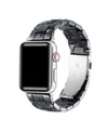 Posh Tech Claire Resin Band For Apple Watch 40,41,42 Mm In Black