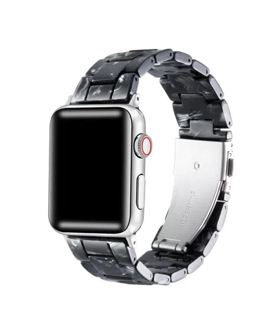Posh Tech Claire Resin Band For Apple Watch 40,41,42 Mm In Black