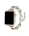 Posh Tech Lover Stainless Steel Band For Apple Watch 44,45,46,49mm In Starburst
