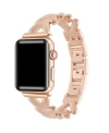 Posh Tech Womens Caroline Starburst Alloy Band For Apple Watch Collection In Starburst