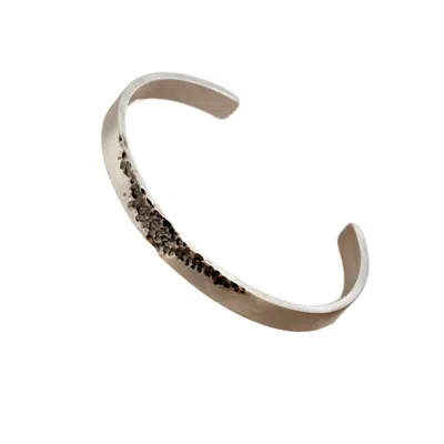 Posh Totty Designs Men's Sterling Silver Strata Cuff