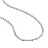 Posh Totty Designs Mens Sterling Silver Curb Chain In Gray