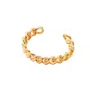 Posh Totty Designs Women's Chunky Curb Link Gold Cuff