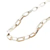 Posh Totty Designs Women's Chunky Silver Chain Link Necklace