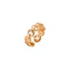 Posh Totty Designs Women's Curb Link Open Rose Gold Ring