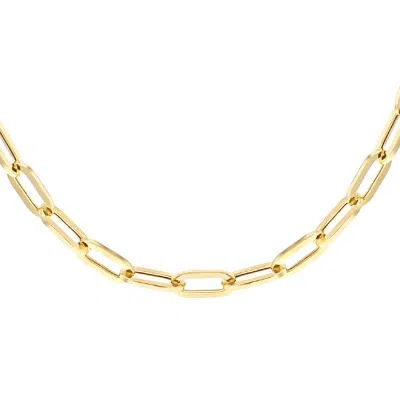 Posh Totty Designs Women's Gold Plated Chain Link Necklace