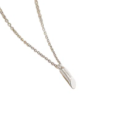 Posh Totty Designs Women's Mini Flow Bar Sterling Silver Necklace