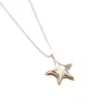 Posh Totty Designs Women's Sterling Silver Chunky Star Pendant Necklace With Box Chain In Metallic