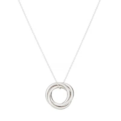 Posh Totty Designs Women's Sterling Silver Russian Ring Necklace