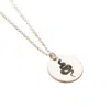 Posh Totty Designs Women's Sterling Silver Snake Spirit Animal Necklace In Metallic