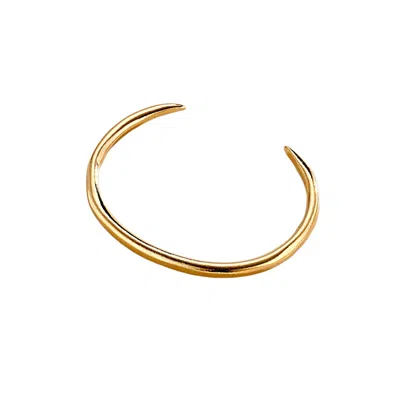 Posh Totty Designs Women's Talon Open Cuff Gold Bangle