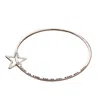 Posh Totty Designs Women's To Mummy Sterling Silver Star Bangle In Silver