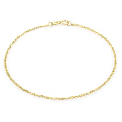 Posh Totty Designs Women's Twisted Gold Bracelet