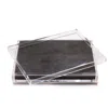 Posh Trading Company Black Servebox Clear - Shagreen Chocolate