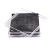 Posh Trading Company Blue Placebox Clear Silver Leaf - Stormy Sky