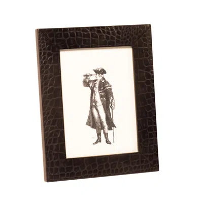 Posh Trading Company Brown Chelsea Picture Frame - Vintage Croc