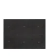 Posh Trading Company Faux Shagreen Grand Placemat In Brown