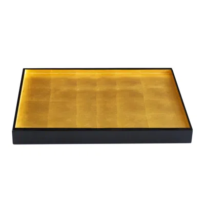 Posh Trading Company Gold London Tray - Large