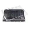 Posh Trading Company Grey Servebox Clear Silver Leaf - Stormy Sky