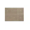 Posh Trading Company Neutrals Set Of Two Grand Placemat - Faux Shagreen Natural