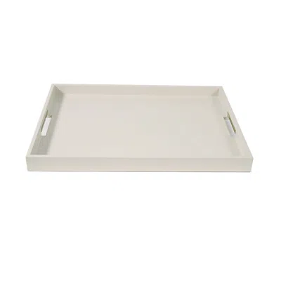 Posh Trading Company White Antille Tray - Large