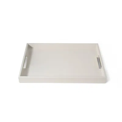 Posh Trading Company White Antille Tray - Medium