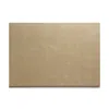Posh Trading Company Yellow / Orange Set Of Two Silver Leaf Grand Placemat - Matte Champagne