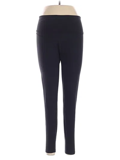 Pre-owned Poshdivah Active Pants In Black