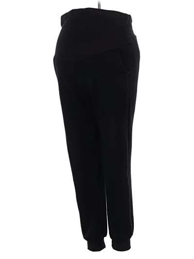 Pre-owned Poshdivah Active Pants In Black