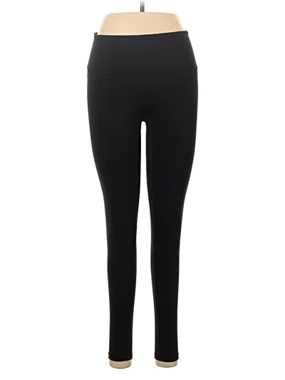 Pre-owned Poshdivah Active Pants In Black