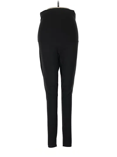 Pre-owned Poshdivah Active Pants In Black