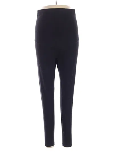 Pre-owned Poshdivah Active Pants In Black