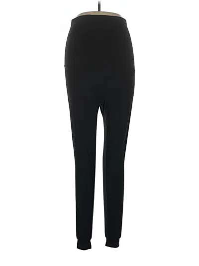 Pre-owned Poshdivah Active Pants In Black