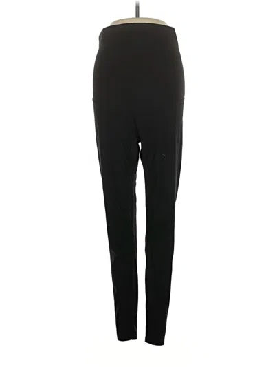 Pre-owned Poshdivah Active Pants In Black