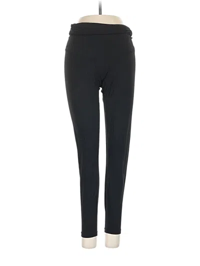 Pre-owned Poshdivah Active Pants In Black