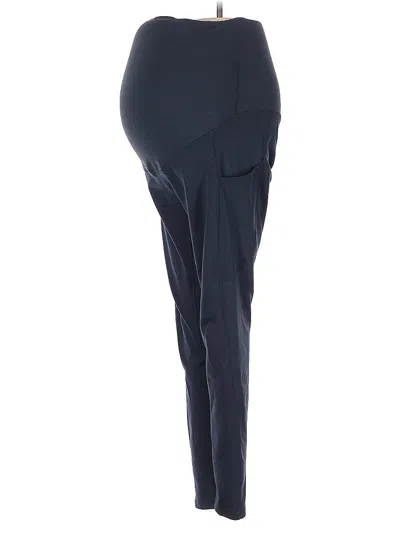 Pre-owned Poshdivah Active Pants In Blue