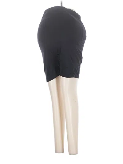 Pre-owned Poshdivah Athletic Shorts In Black