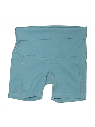 Pre-owned Poshdivah Athletic Shorts In Teal