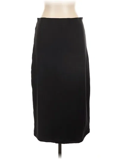 Pre-owned Poshdivah Casual Skirt In Black